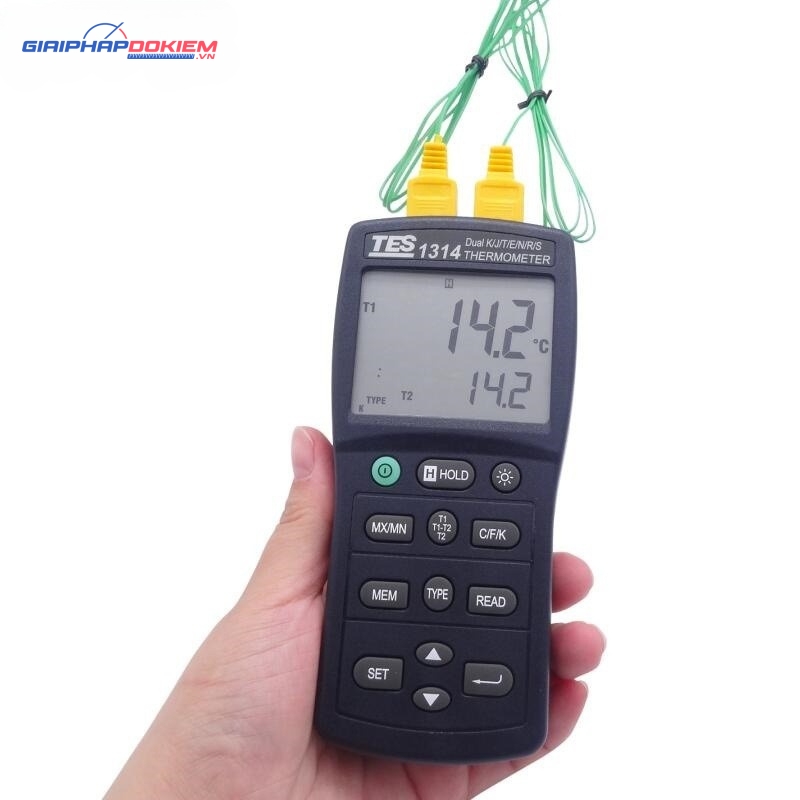 Máy đo nhiệt độ tiếp xúc TES-1314 13 Máy đo nhiệt độ tiếp xúc TES-1314 - Ảnh 6