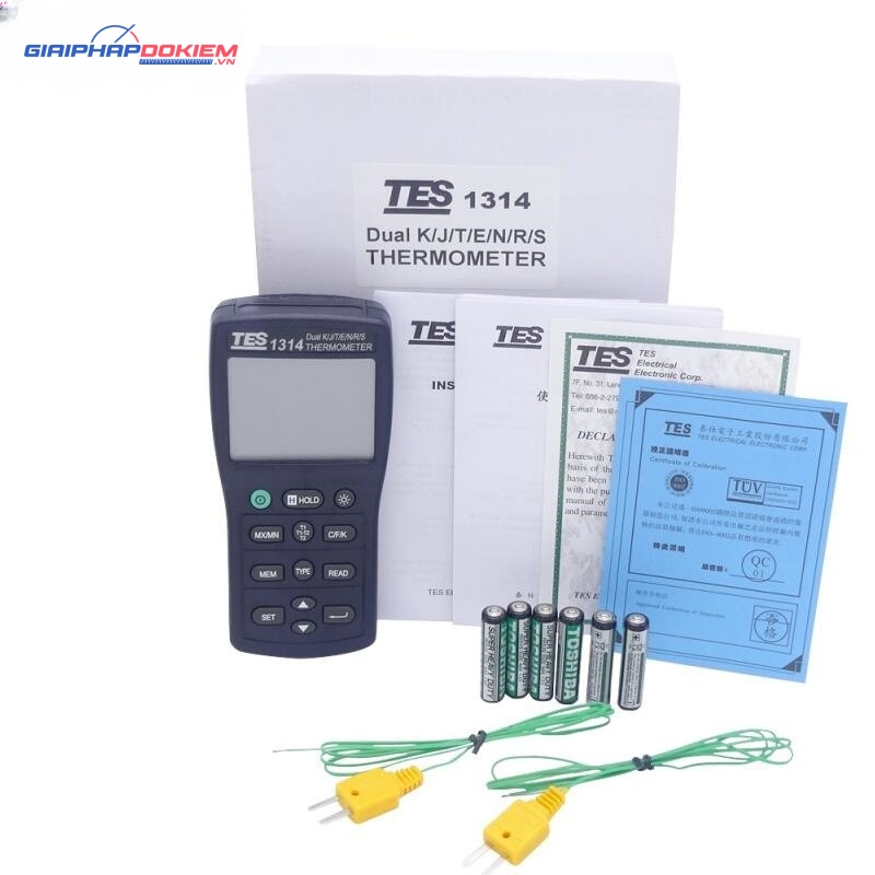 Máy đo nhiệt độ tiếp xúc TES-1314 14 Máy đo nhiệt độ tiếp xúc TES-1314 - Ảnh 7