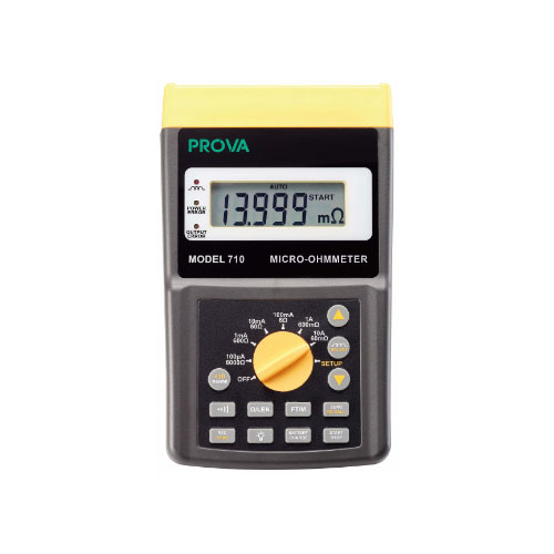 Máy đo điện trở thấp Prova 710 7 Máy đo điện trở thấp Prova 710