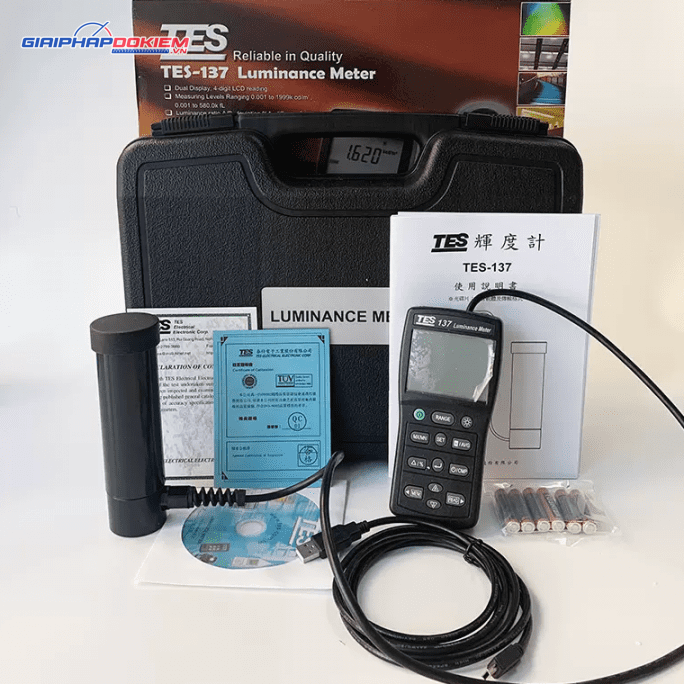 Máy đo độ chiếu sáng TES 137 26 Máy đo độ chiếu sáng TES 137 - Ảnh 17