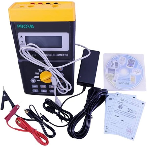 Máy đo điện trở thấp Prova 710 9 Máy đo điện trở thấp Prova 710 - Ảnh 3