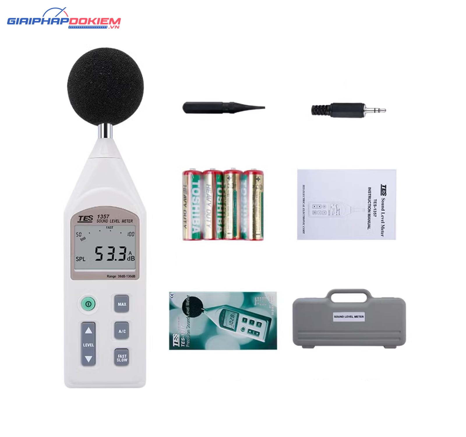 Máy đo độ ồn TES 1357 15 Máy đo độ ồn TES 1357 - Ảnh 3