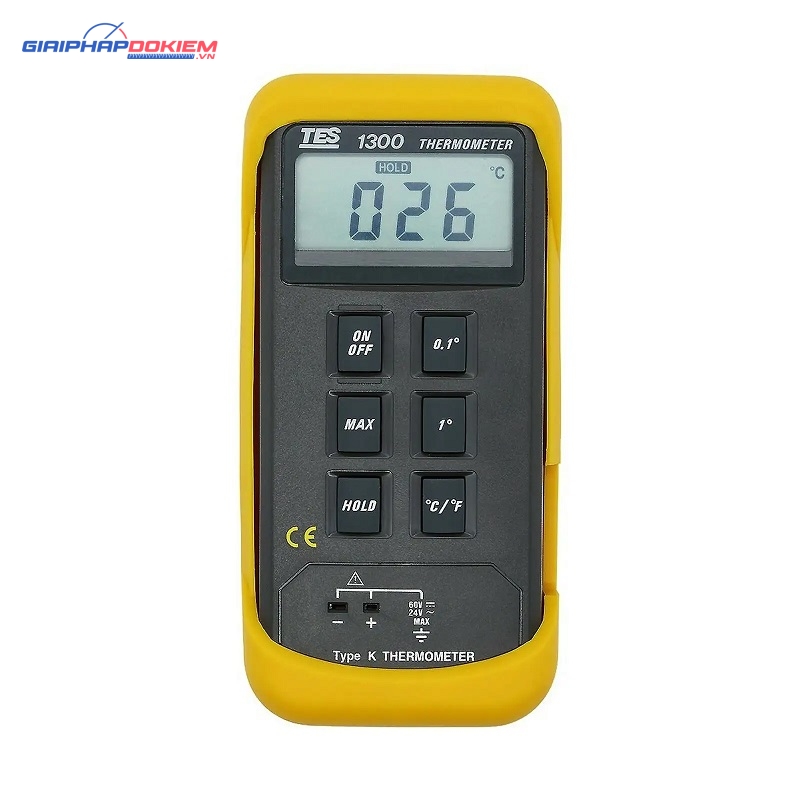Máy đo nhiệt độ tiếp xúc TES 1300 9 Máy đo nhiệt độ tiếp xúc TES 1300 - Ảnh 3