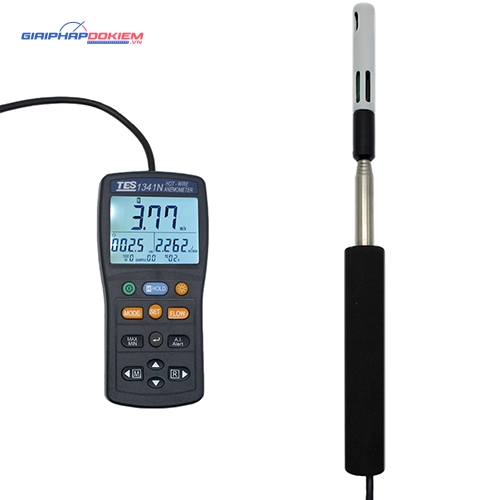 Máy đo tốc độ gió TES 1341N 15 Máy đo tốc độ gió TES 1341N - Ảnh 6