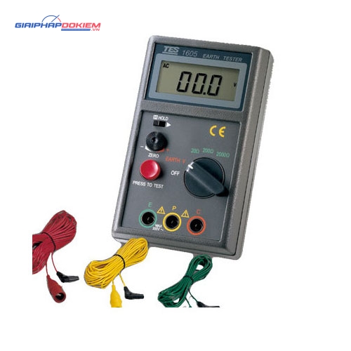 Máy đo điện trở đất TES 1605 12 Máy đo điện trở đất TES 1605 - Ảnh 5