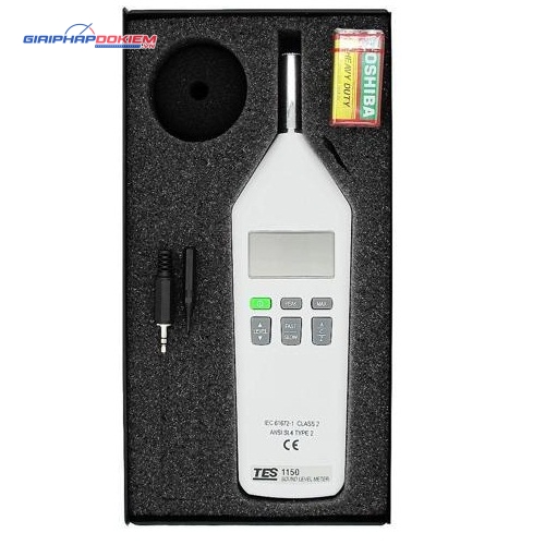 Máy đo độ ồn TES 1150 6 Máy đo độ ồn TES 1150 - Ảnh 2