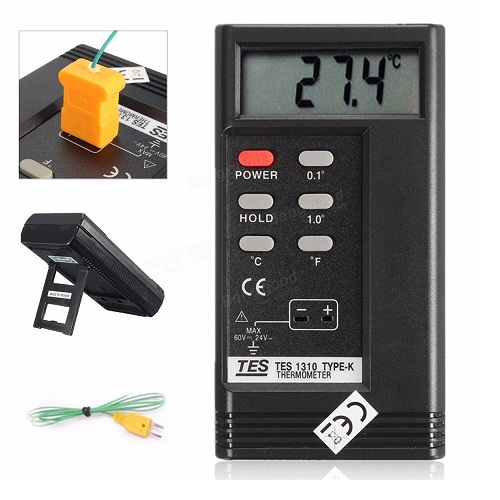 Máy đo nhiệt độ tiếp xúc TES 1310 43 TES 1310
