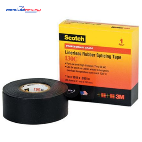 Băng keo cách điện 3M Scotch 130C 1 Băng keo cách điện 3M Scotch 130C