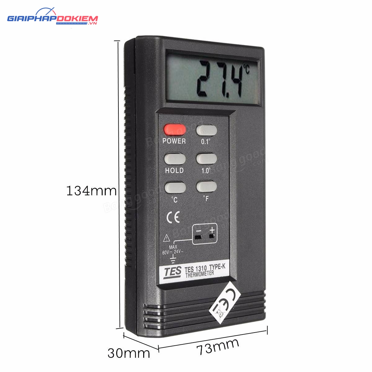 Máy đo nhiệt độ tiếp xúc TES 1310 22 Máy đo nhiệt độ tiếp xúc TES 1310 - Ảnh 12