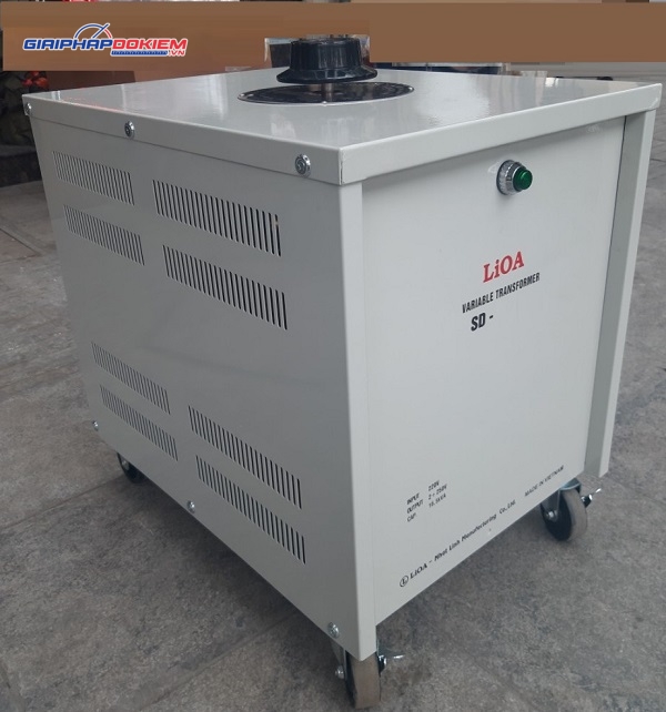 Biến Áp Vô Cấp 1 Pha LiOA SD-25150 2 Biến Áp Vô Cấp 1 Pha LiOA SD-25150