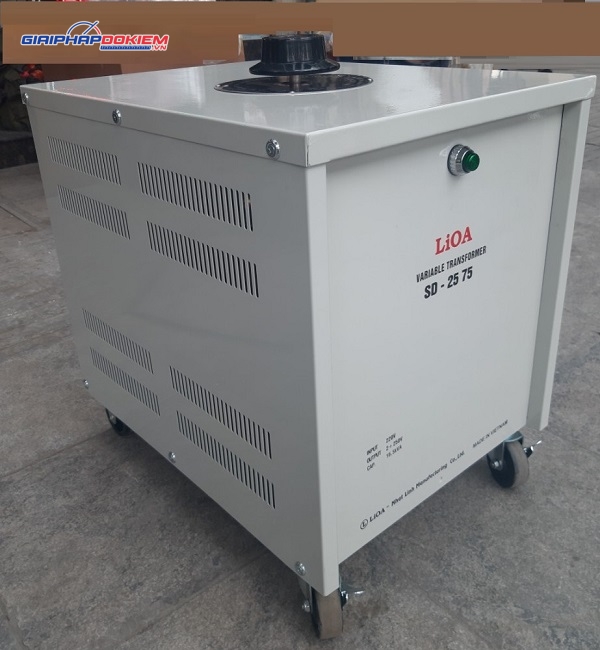 Biến Áp Vô Cấp 1 Pha LiOA SD-25250 2 Biến Áp Vô Cấp 1 Pha LiOA SD-25250