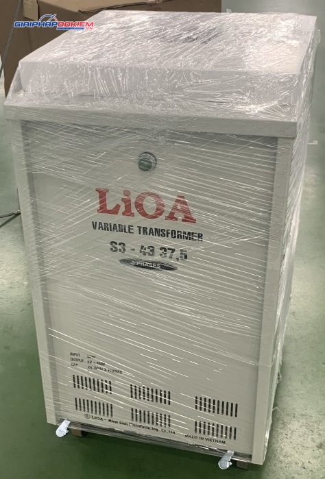 Biến Áp Vô Cấp 3 Pha LiOA S3-4337.5 3 Biến Áp Vô Cấp 3 Pha LiOA S3-4337.5