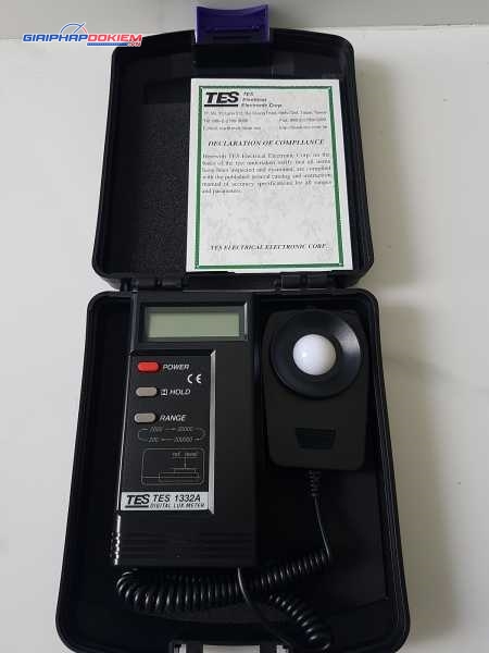 Máy đo cường độ ánh sáng TES 1332A 8 Máy đo cường độ ánh sáng TES 1332A - Ảnh 4
