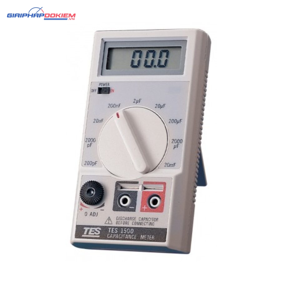 Đồng hồ đo điện dung TES 1500 13 Đồng hồ đo điện dung TES 1500 - Ảnh 8