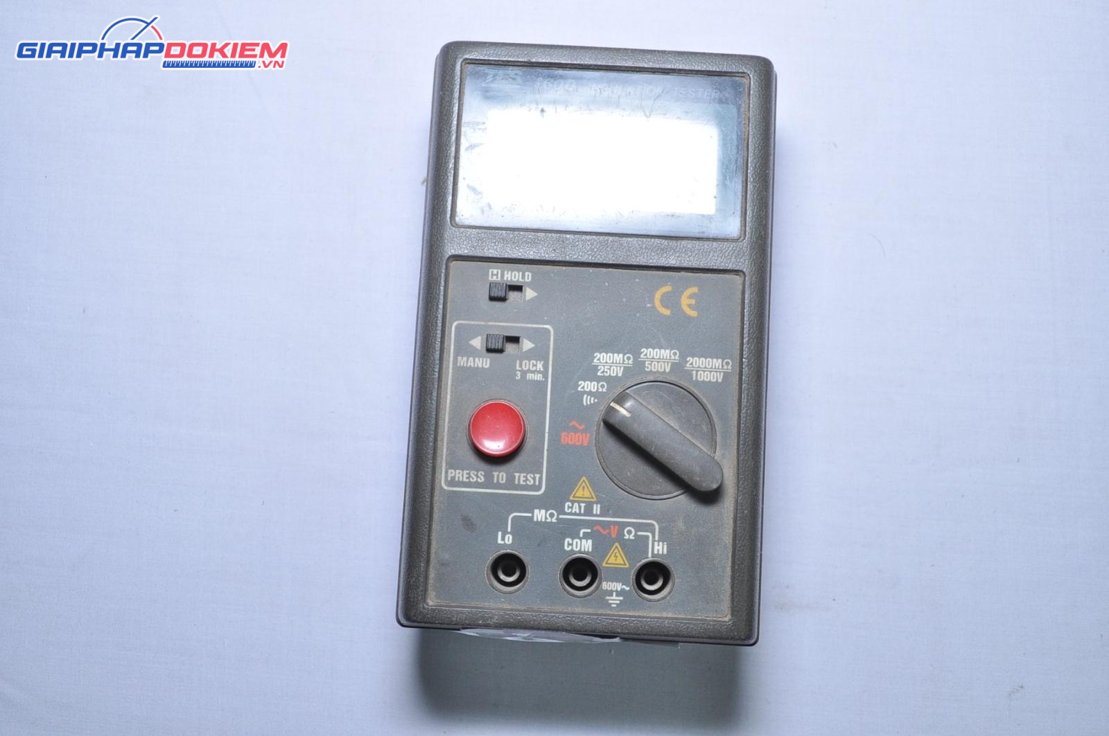 Máy đo điện trở cách điện TES-1600 14 Máy đo điện trở cách điện TES-1600 - Ảnh 4