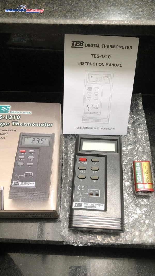 Máy đo nhiệt độ tiếp xúc TES 1310 21 Máy đo nhiệt độ tiếp xúc TES 1310 - Ảnh 11