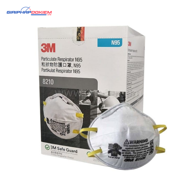 Khẩu trang 3M 8210 3 Khẩu trang 3M 8210