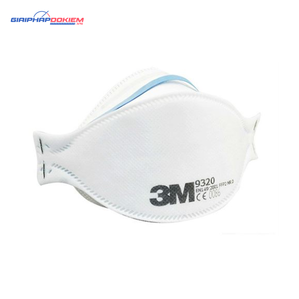 Khẩu trang 3M 9320 tiêu chuẩn châu âu 1 Khẩu trang 3M 9320 tiêu chuẩn châu âu