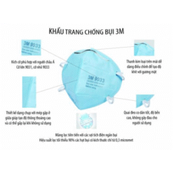 Khẩu trang chống bụi 3M 9033