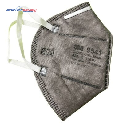 Khẩu Trang Than Hoạt Tính Lọc Mùi 3M 9541 Hiệu Suất Lọc 95% 2 Khẩu Trang Than Hoạt Tính Lọc Mùi 3M 9541 Hiệu Suất Lọc 95%