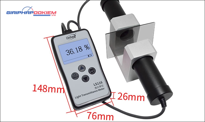 Máy đo độ truyền sáng Linshang LS116 18 Máy đo độ truyền sáng Linshang LS116 - Ảnh 5