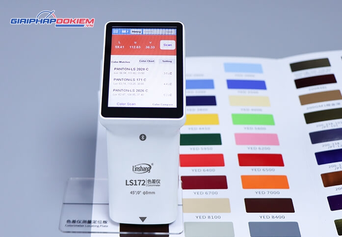 Máy đo kiểm so lệch màu Linshang LS172 13 Máy đo kiểm so lệch màu Linshang LS172 - Ảnh 3