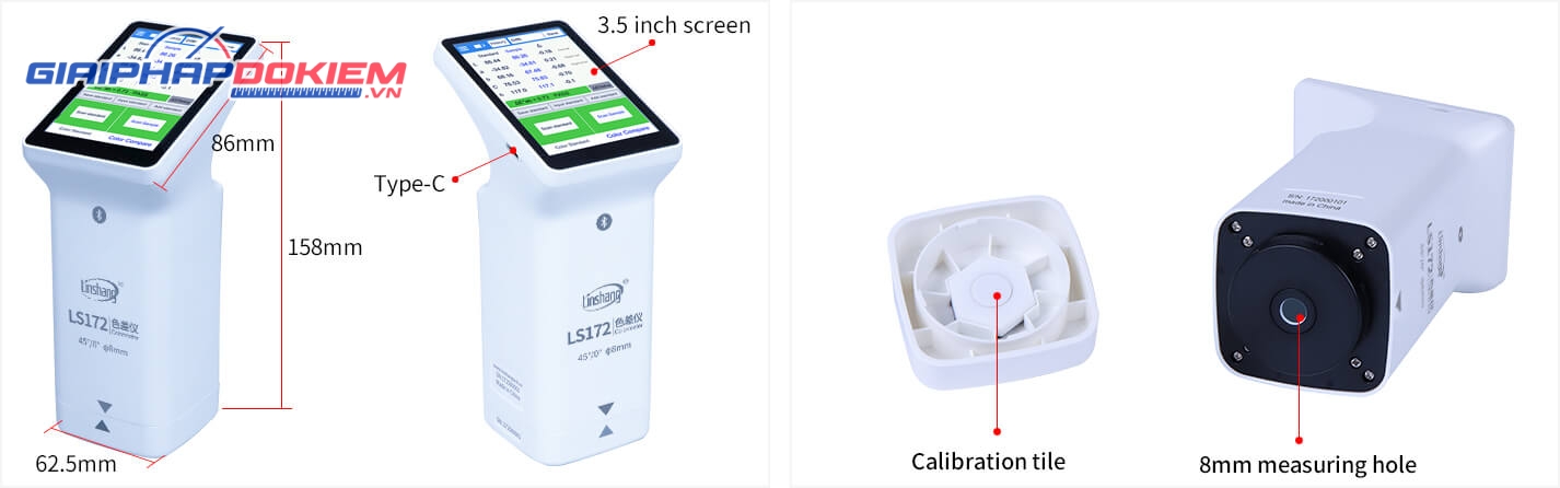 Máy đo kiểm so lệch màu Linshang LS172 15 Máy đo kiểm so lệch màu Linshang LS172 - Ảnh 5