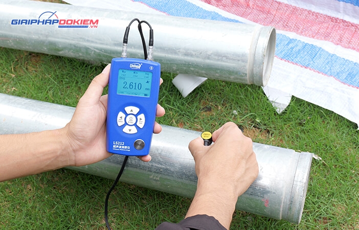 Máy đo độ dày siêu âm Linshang LS212 20 Máy đo độ dày siêu âm Linshang LS212 - Ảnh 4