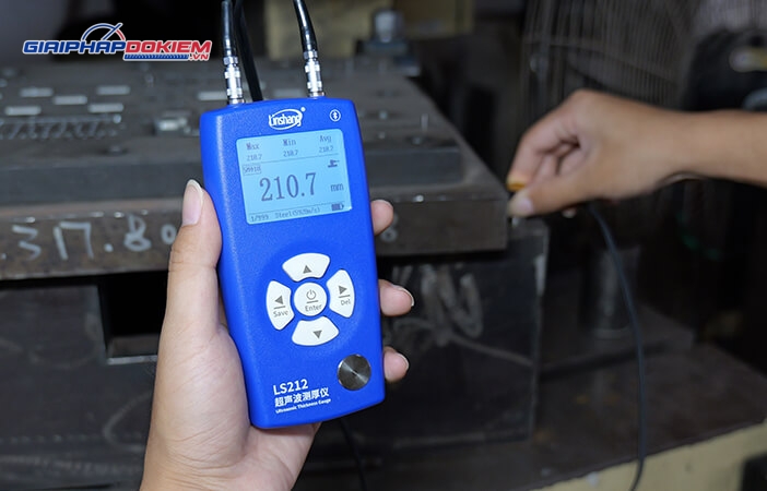 Máy đo độ dày siêu âm Linshang LS212 21 Máy đo độ dày siêu âm Linshang LS212 - Ảnh 5
