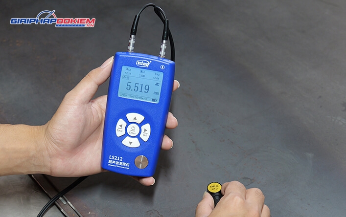 Máy đo độ dày siêu âm Linshang LS212 22 Máy đo độ dày siêu âm Linshang LS212 - Ảnh 6