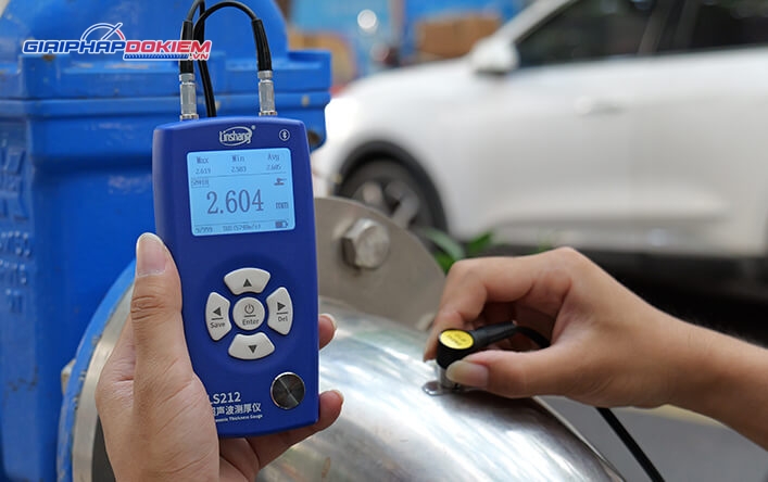 Máy đo độ dày siêu âm Linshang LS212 23 Máy đo độ dày siêu âm Linshang LS212 - Ảnh 7