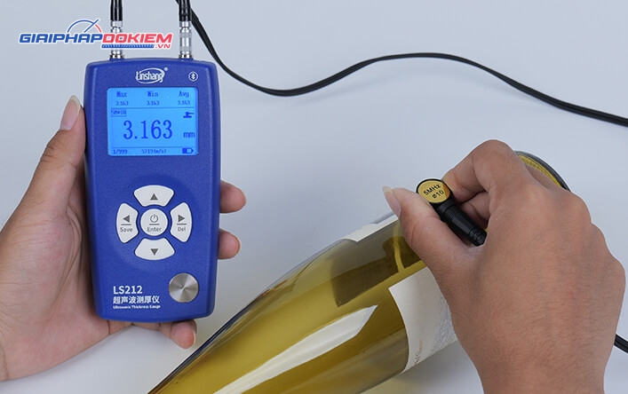 Máy đo độ dày siêu âm Linshang LS212 25 Máy đo độ dày siêu âm Linshang LS212 - Ảnh 9
