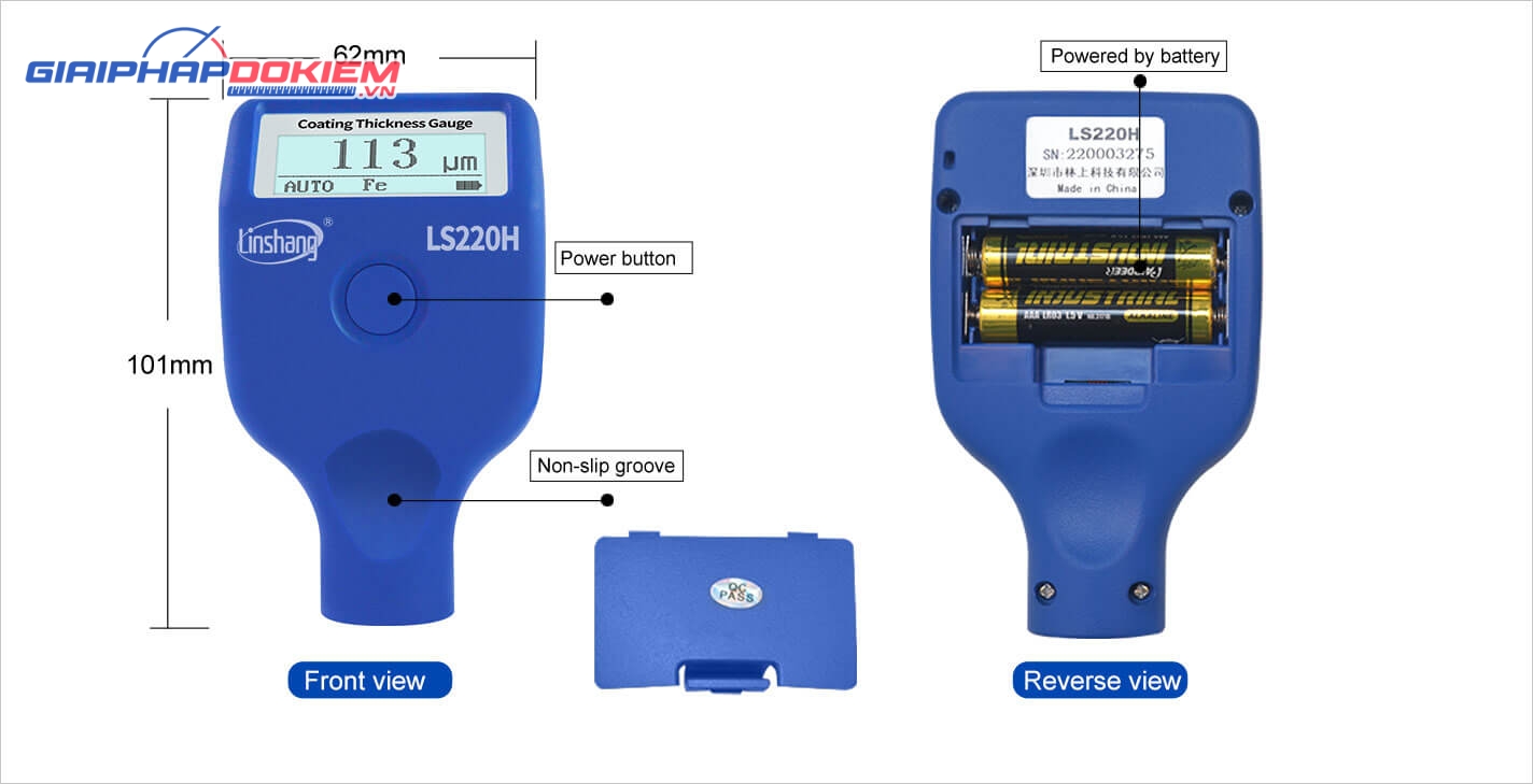 Máy đo độ dày lớp phủ Linshang LS220H 18 Máy đo độ dày lớp phủ Linshang LS220H - Ảnh 5