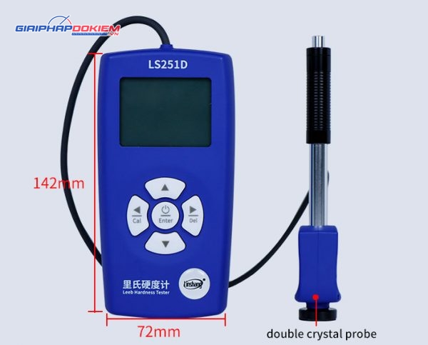 Máy đo độ cứng kim loại Linshang LS251D 13 Máy đo độ cứng kim loại Linshang LS251D - Ảnh 2