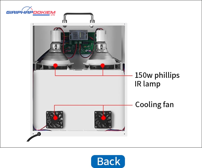 Máy đo nhiệt độ Film cách nhiệt Linshang LS301 13 Máy đo nhiệt độ Film cách nhiệt Linshang LS301 - Ảnh 6