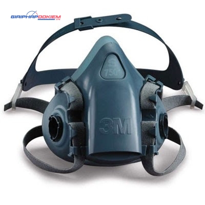 Mặt nạ phòng độc hóa chất 3M 7501/ 7502/ 7503 1 Mặt nạ phòng độc hóa chất 3M 7501/ 7502/ 7503