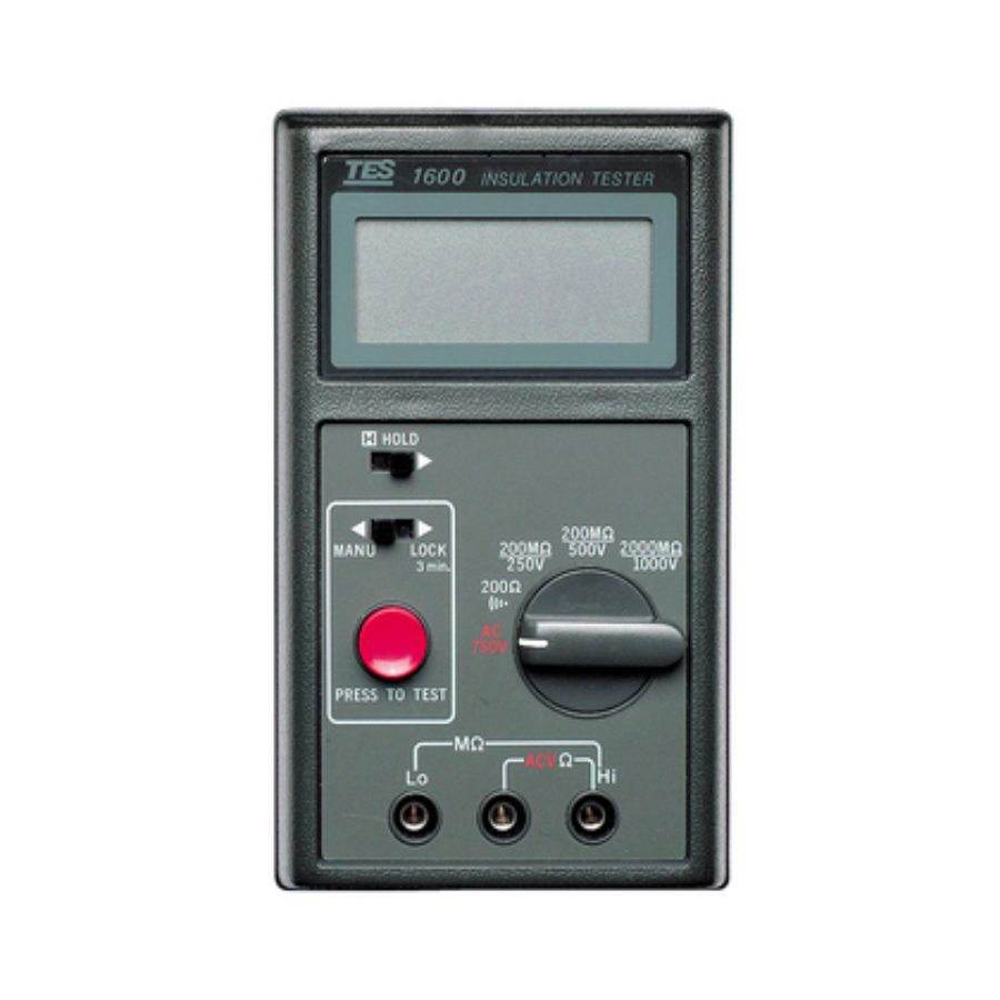 Máy đo điện trở cách điện TES-1600 30 Máy đo điện trở cách điện TES-1600