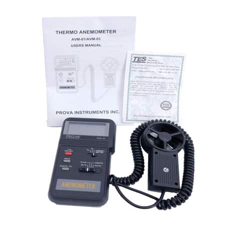 Máy đo tốc độ gió Prova AVM-03 12 Máy đo tốc độ gió Prova AVM-03 - Ảnh 5
