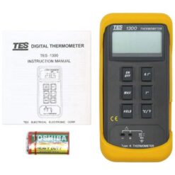 Máy đo nhiệt độ tiếp xúc TES 1300 21 may do nhiet do kieu k tes 1300 600x600 1