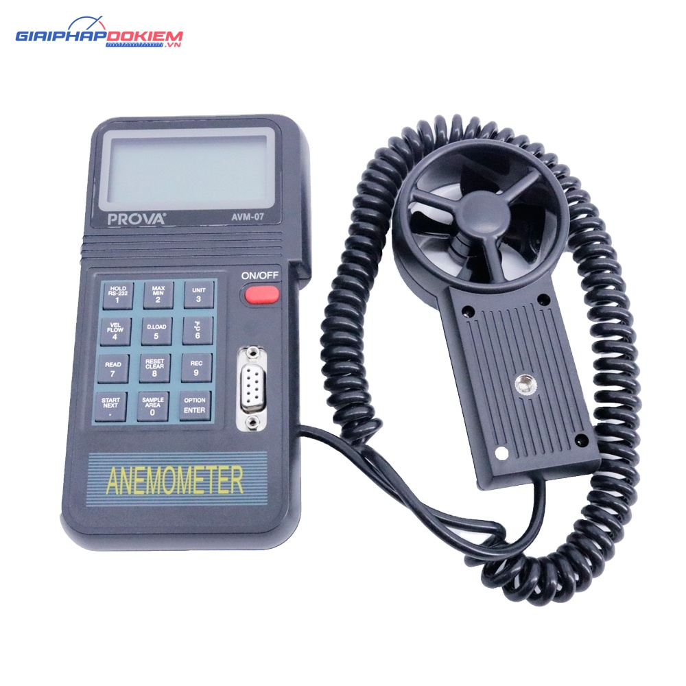 Máy đo tốc độ gió Prova AVM-07 16 Máy đo tốc độ gió Prova AVM-07 - Ảnh 2