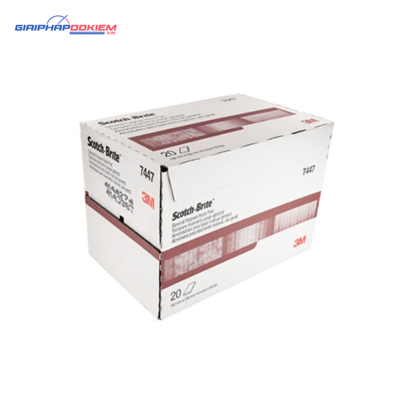 Nhám bùi nhùi 3M 7447 Scotch-Brite 2 Nhám bùi nhùi 3M 7447 Scotch-Brite
