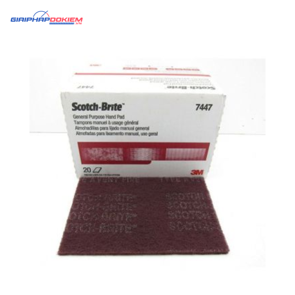 Nhám bùi nhùi 3M 7447 Scotch-Brite 1 Nhám bùi nhùi 3M 7447 Scotch-Brite