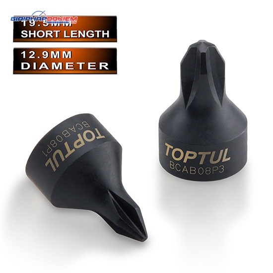 Tuýp bake đặc 1/4" TOPTUL BCAB 1 Tuýp bake đặc 1/4" TOPTUL BCAB