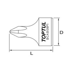 Tuýp bake đặc 1/4" TOPTUL BCAB 4 p 160929 08655 430x0 1