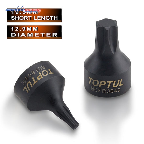 Tuýp sao 1/4" TOPTUL BCFB 1 Tuýp sao 1/4" TOPTUL BCFB