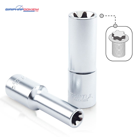 Tuýp sao dài 1/4" TOPTUL BAEH 1 Tuýp sao dài 1/4" TOPTUL BAEH