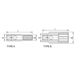 Tuýp bông dài 1/4" TOPTUL BAEF 3 p 160923 07918