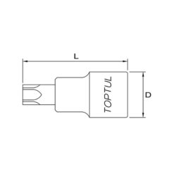 Đầu vít sao TOPTUL BCLA 3 p 160930 08784
