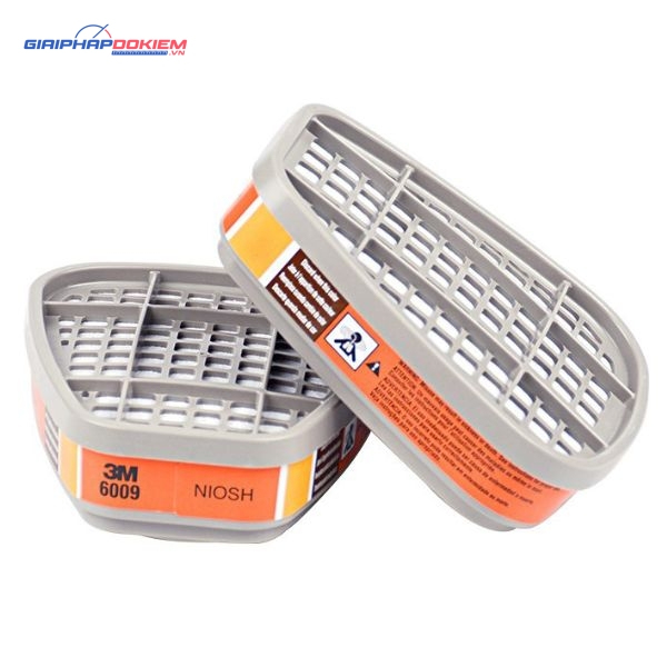 Phin lọc 3M 6009 hơi Thủy ngân và Clo 1 Phin lọc 3M 6009 hơi Thủy ngân và Clo