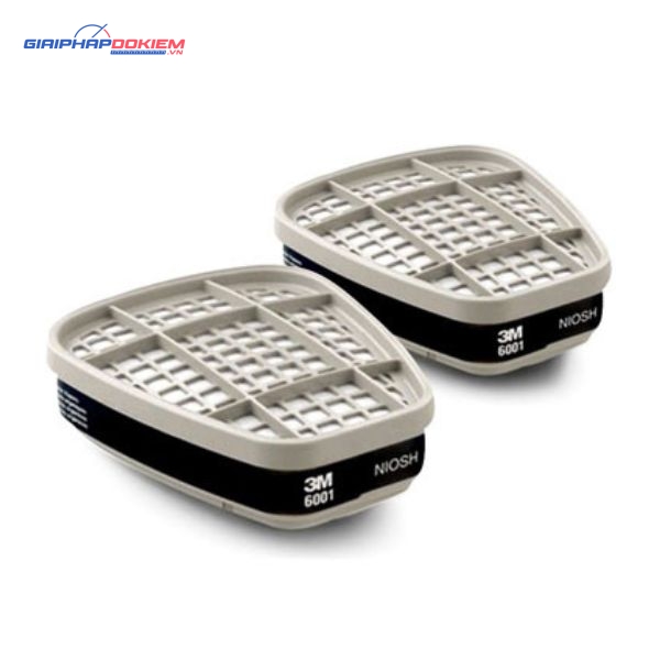 Phin lọc hơi hữu cơ 3M 6001 1 Phin lọc hơi hữu cơ 3M 6001